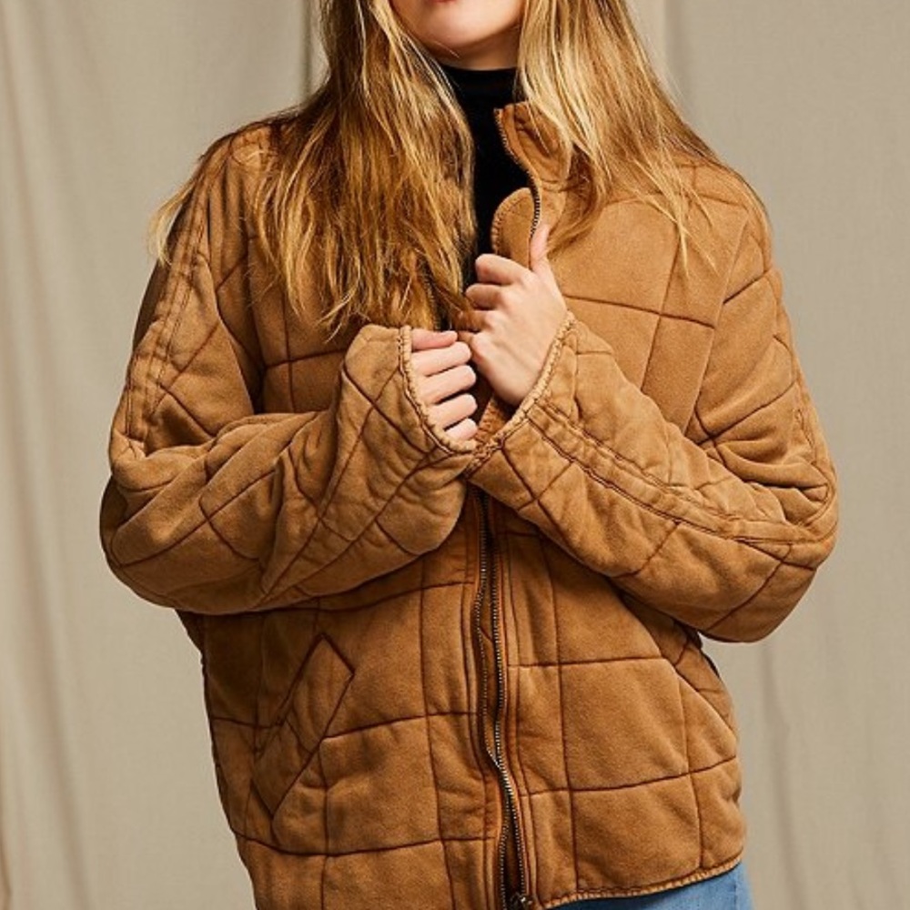 Free people dolman quilted jacket